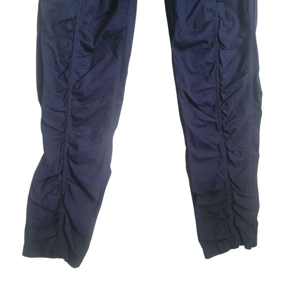 XCVI Wearables Jules Pant Women's XS Navy Blue Ruched Casual Outdoor Pull On - Picture 5 of 12